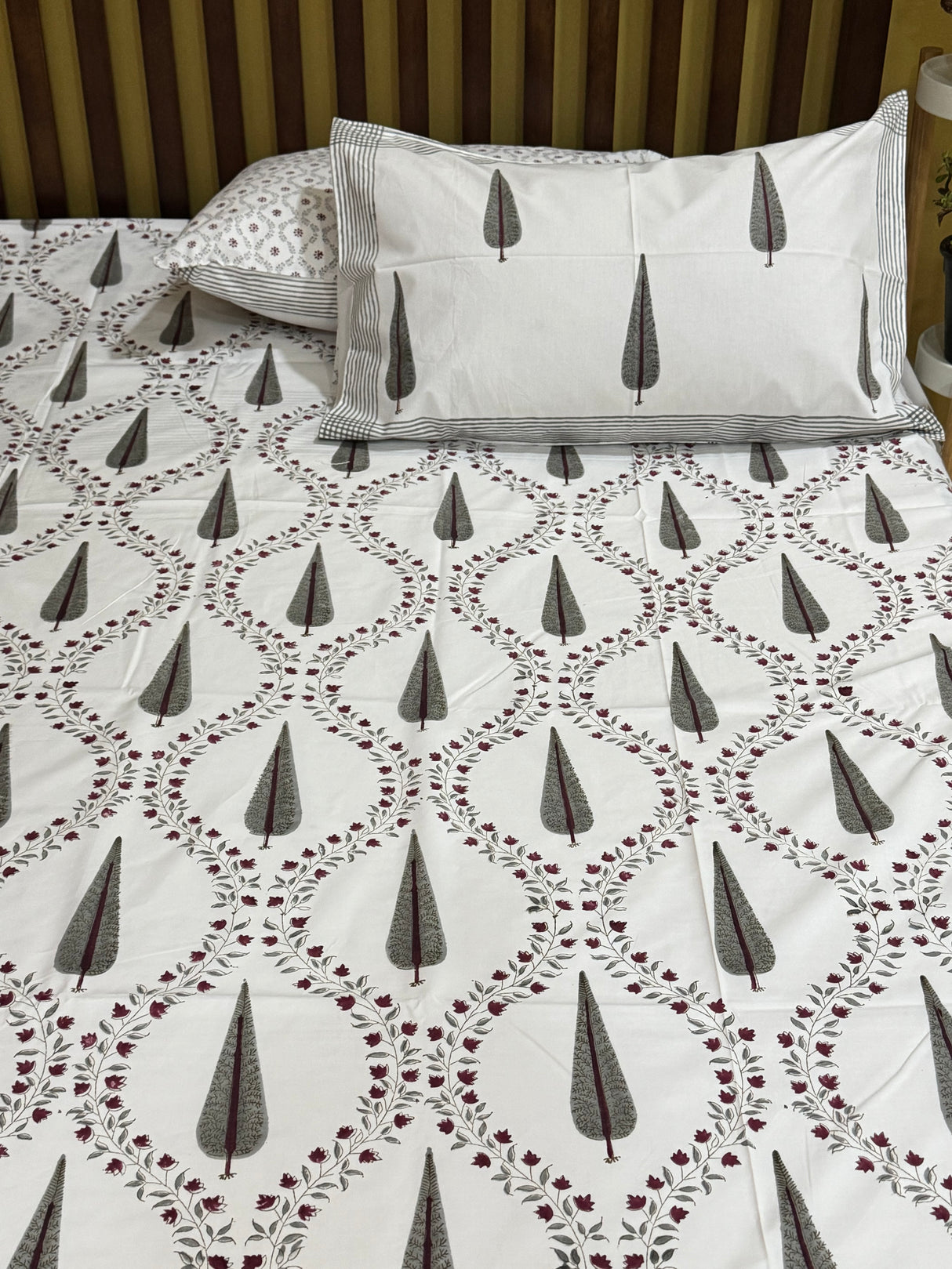 Blockprint Cotton Bedsheet