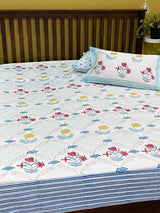 Blockprint Cotton Bedsheet