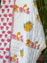 Jungle Safari Quilt Blockprint