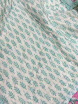 Blockprint Bedsheet & Quilt Set