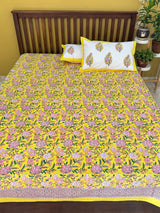 Blockprint Cotton Bedsheet