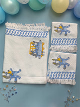 Playtime Cozy Kids Cotton Jacquard Towel Set