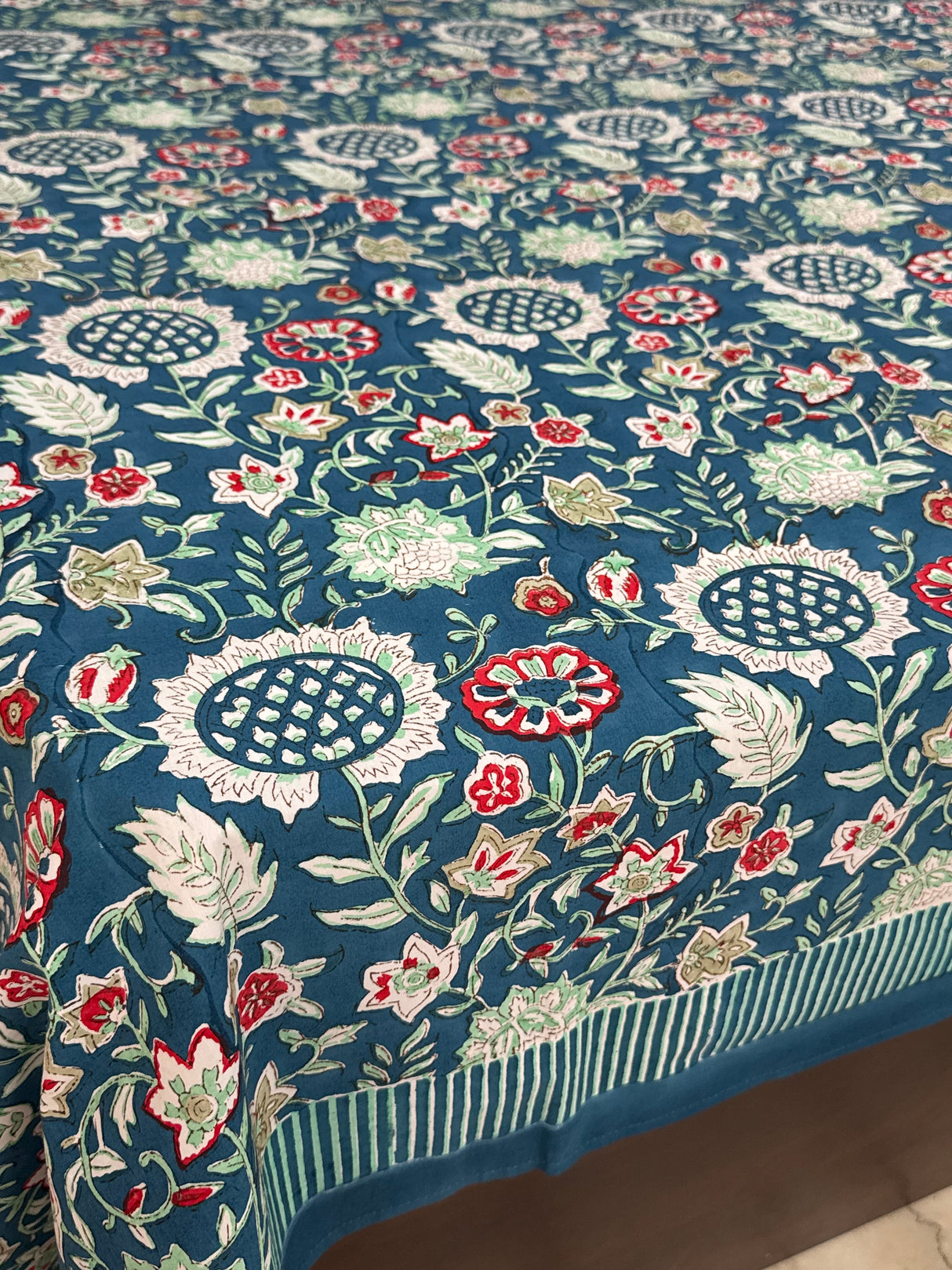 Blockprint Cotton Bedsheet