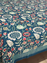 Blockprint Cotton Bedsheet