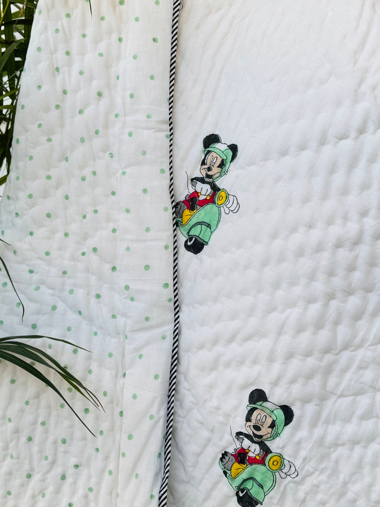 Mickey Mouse Quilt Blockprint