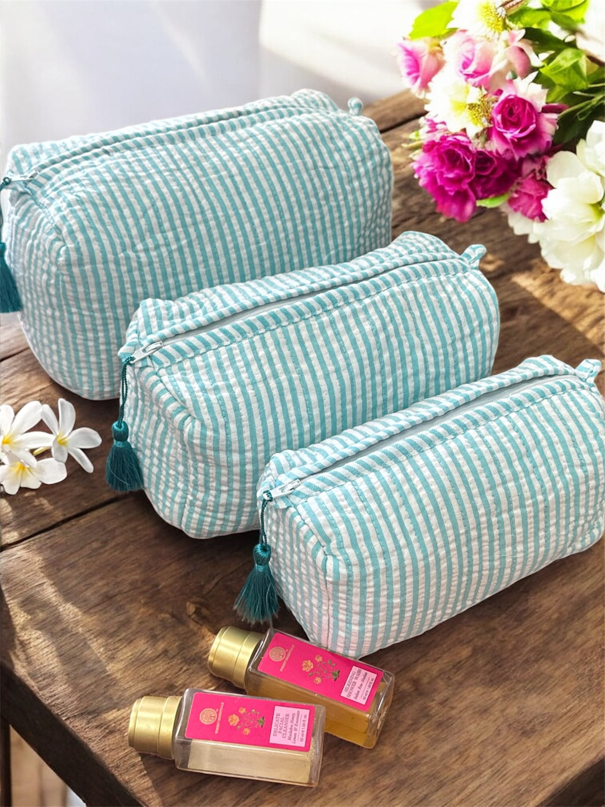 Set of 3 Multipurpose Pouch (large, medium and small)