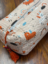 LARGE Multipurpose Quilted Pouch/ Bag