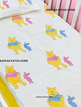 Pooh The Teddy- Baby Cot Bedding (cot sheet, quilt, pillow, bolsters)
