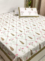 Blockprint Cotton Bedsheet