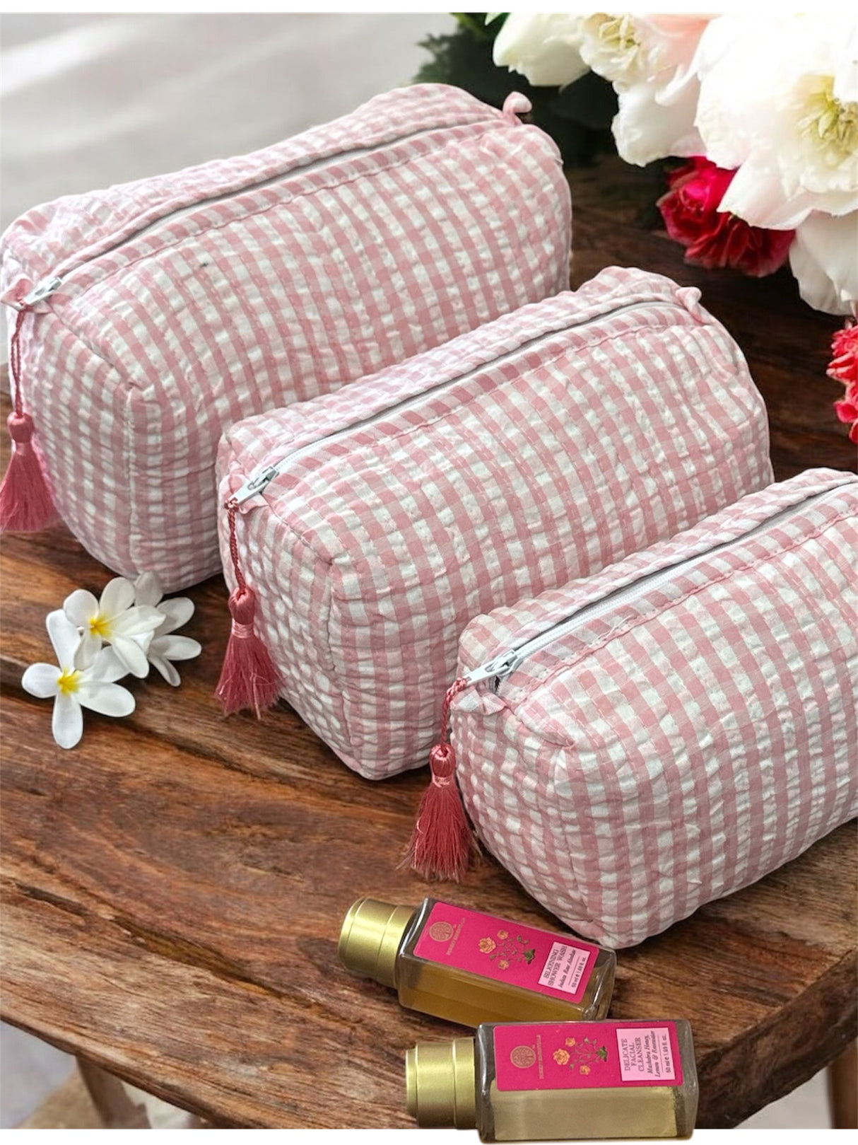 Set of 3 Multipurpose Pouch (large, medium and small)