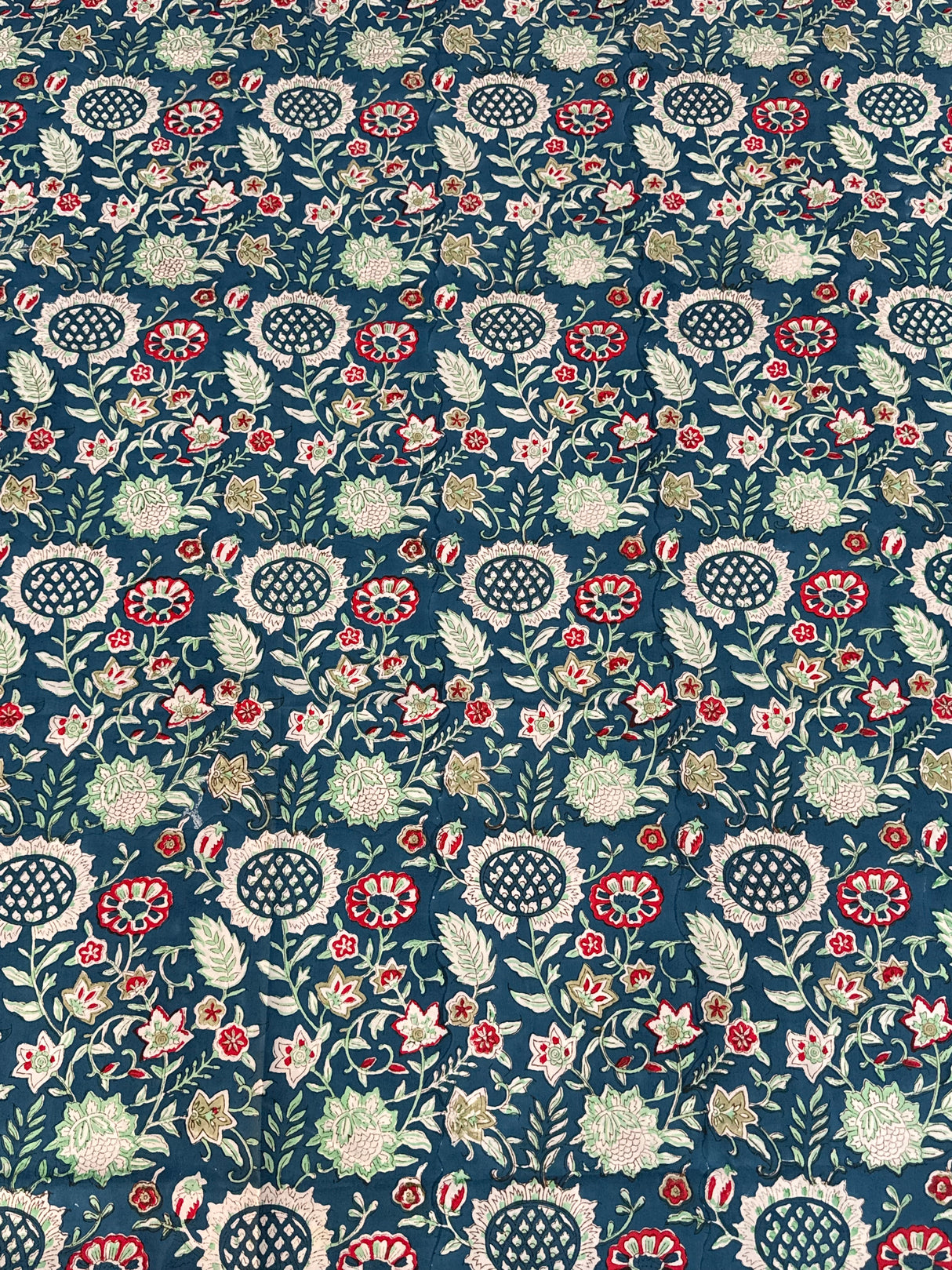 Blockprint Cotton Bedsheet