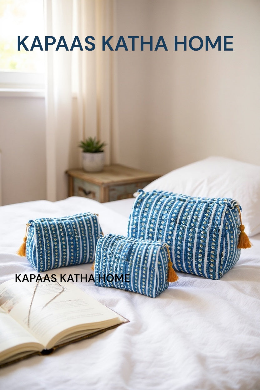 Set of 3 Multipurpose Pouch (large, medium and small)