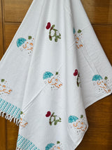 Rabbit Elephant Theme Kids Cotton Towel
