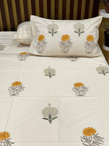 Blockprint Cotton Bedsheet