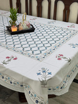 Blockprint Table Cloth 8 Seater (108*60 inches)