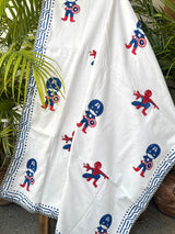 Spiderman Captain America- Layered Kids Blanket