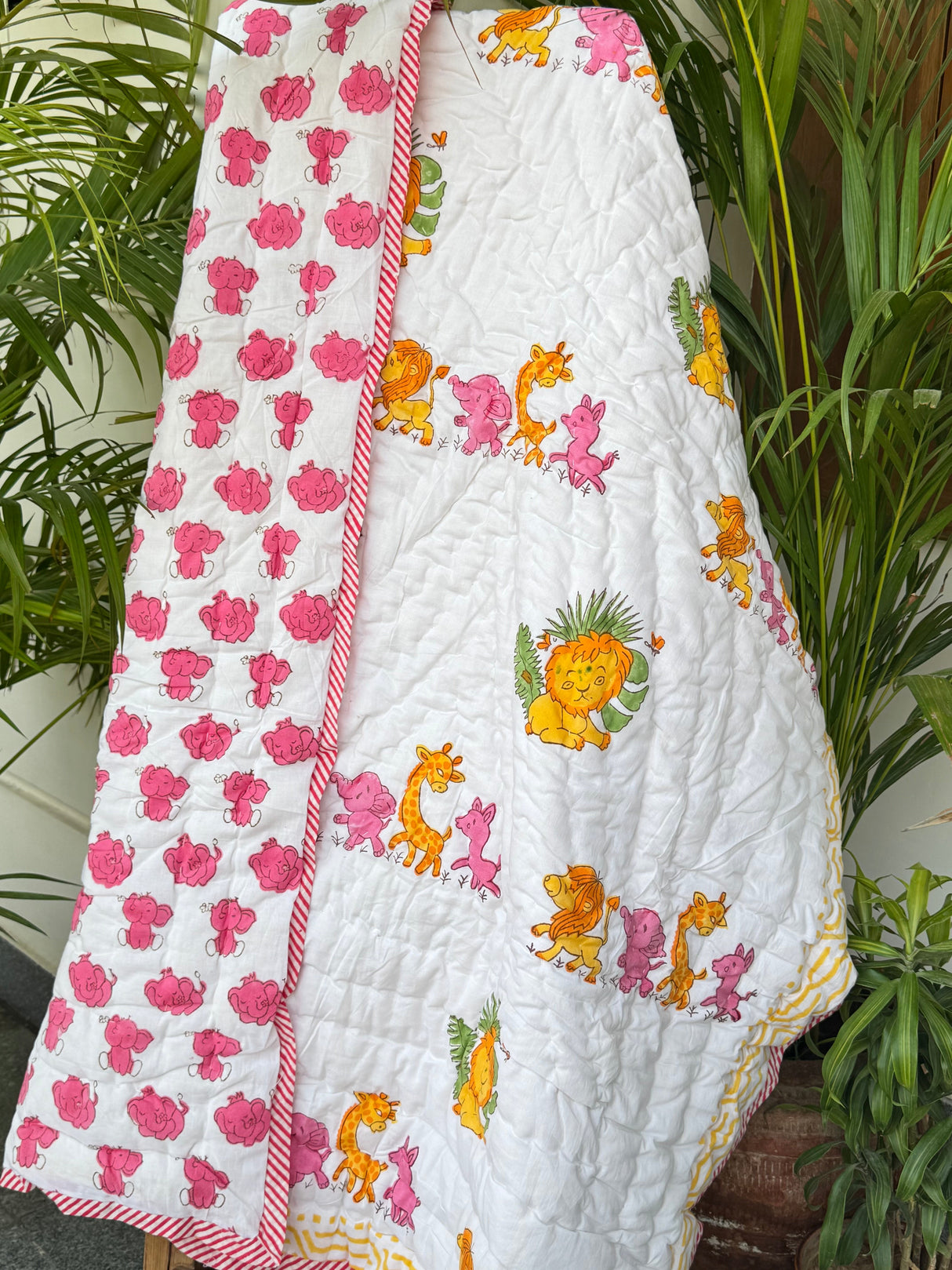 Jungle Safari Quilt Blockprint