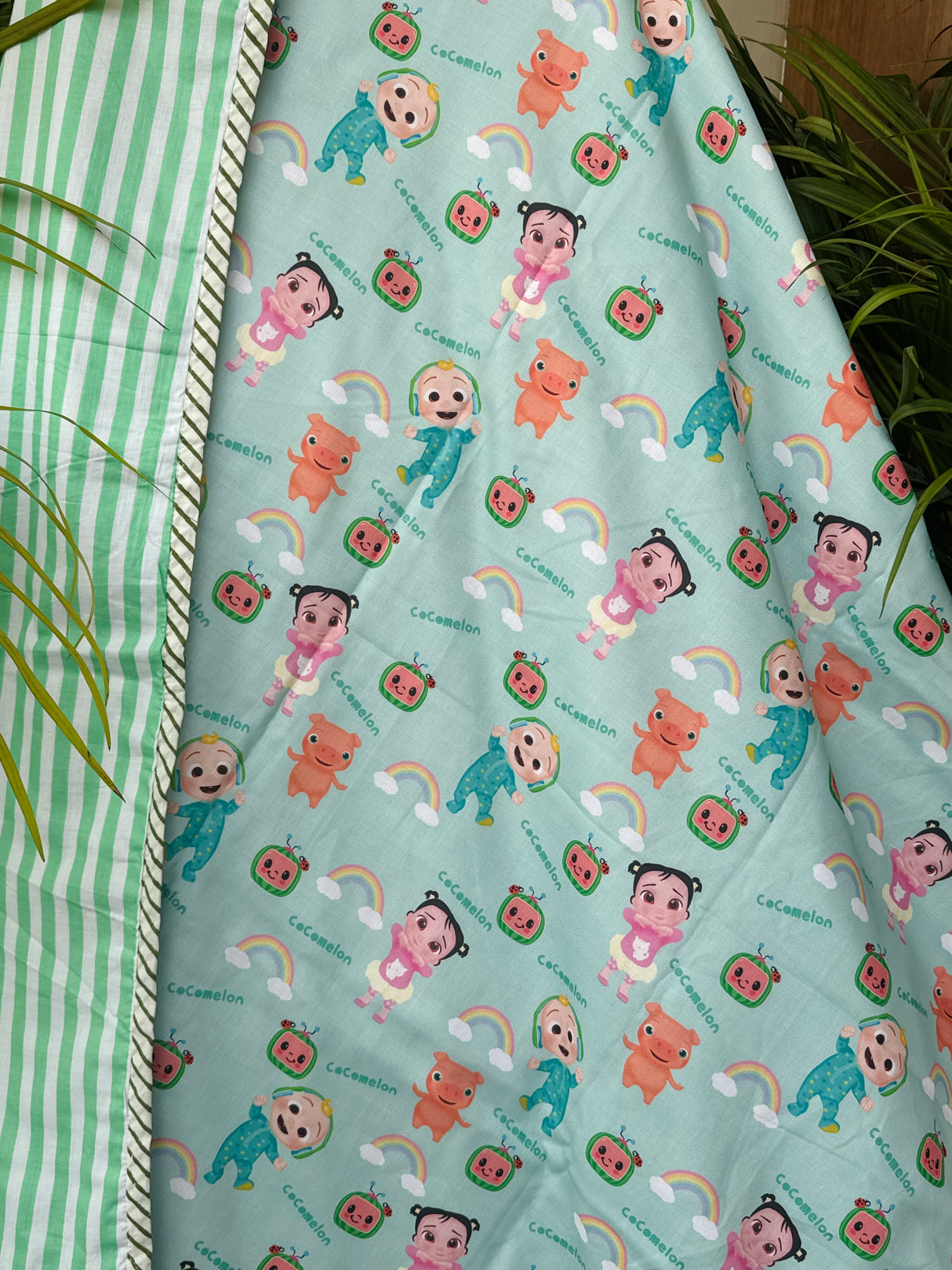 Cocomelon- Layered Kids Blanket