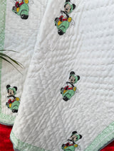 Mickey Mouse Quilt Blockprint