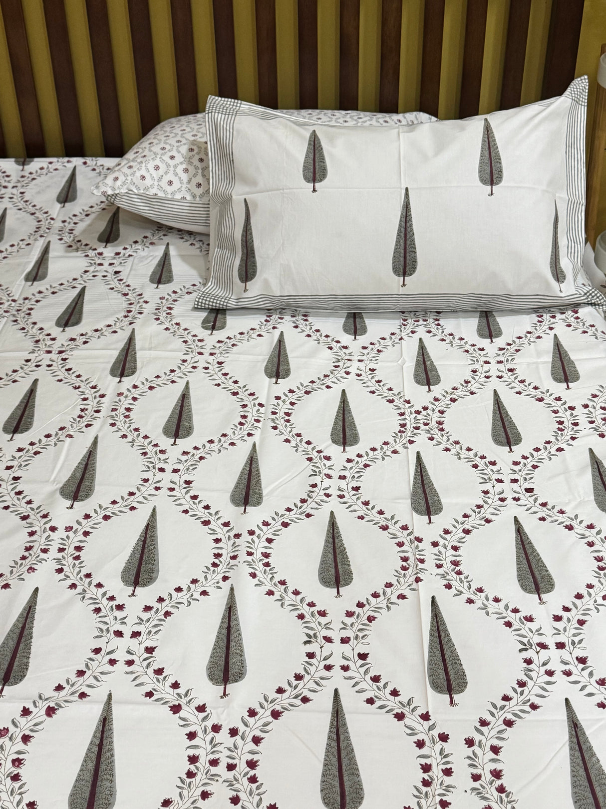 Blockprint Cotton Bedsheet