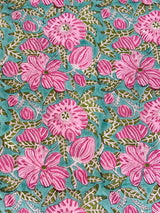 Blockprint Cotton Bedsheet