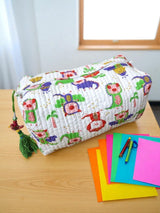 Vibrant Cartoons LARGE Pouch