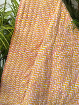 Hot Air Balloon Blockprint Kids Quilt