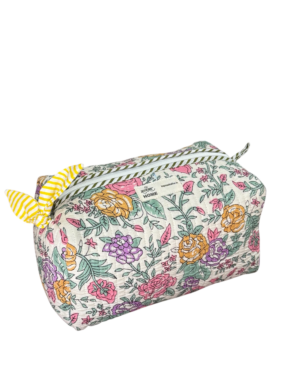Floral LARGE Pouch