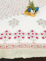 Blockprint Bedsheet & Quilt Set