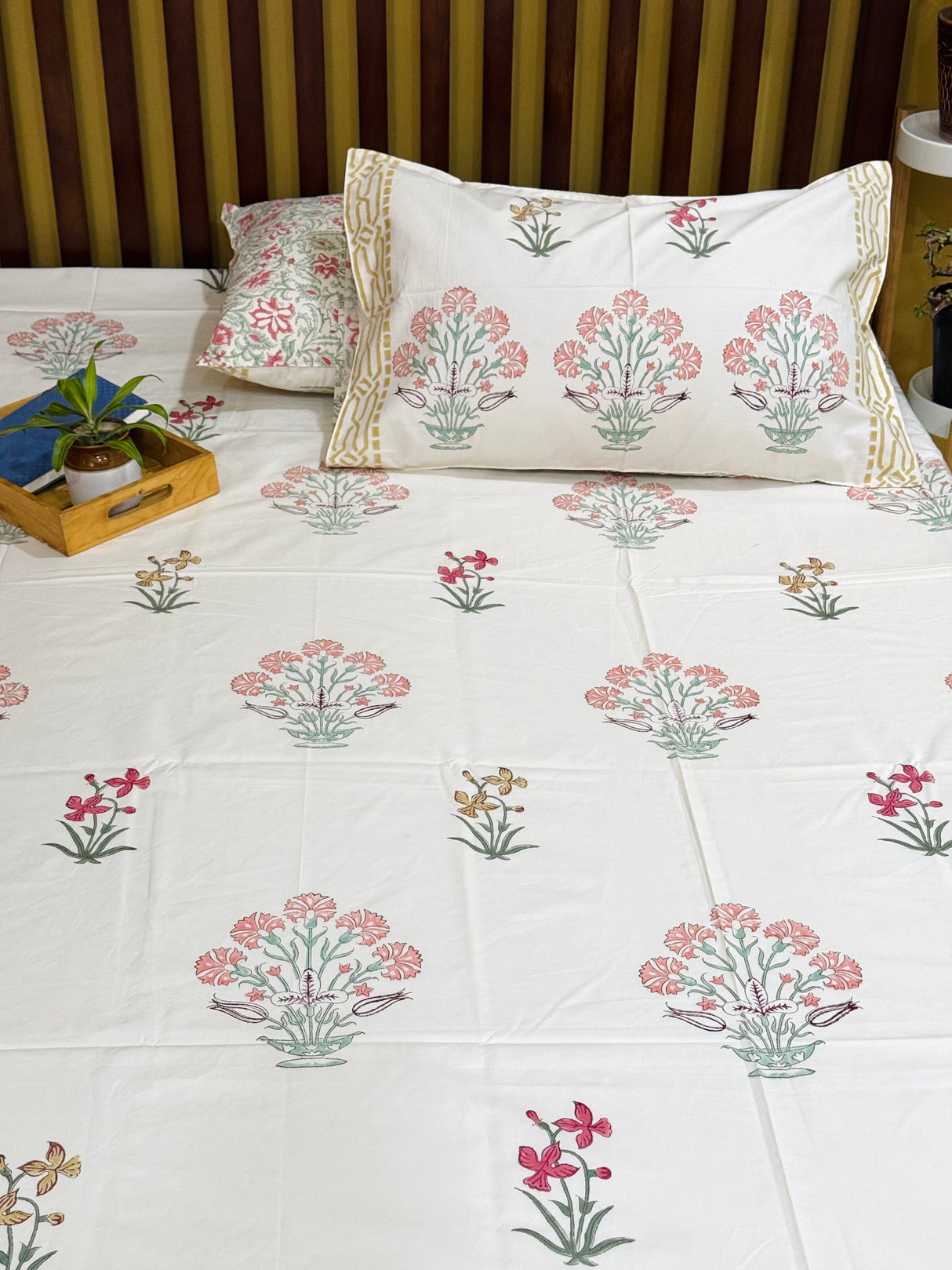 Blockprint Cotton Bedsheet