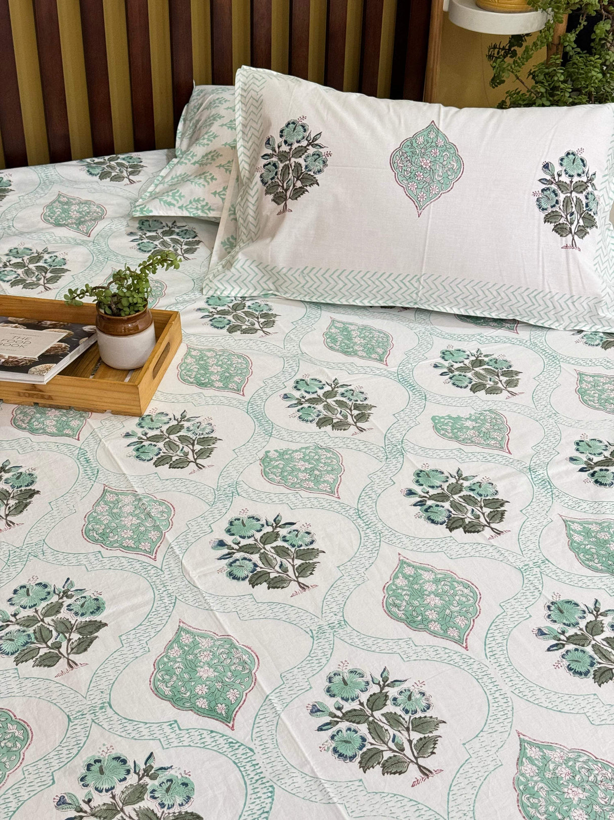 Blockprint Cotton Bedsheet