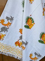 Lion Theme Soft Cotton kids bath Towel(60*30 inches)