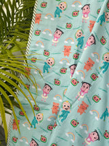 Cocomelon- Layered Kids Blanket
