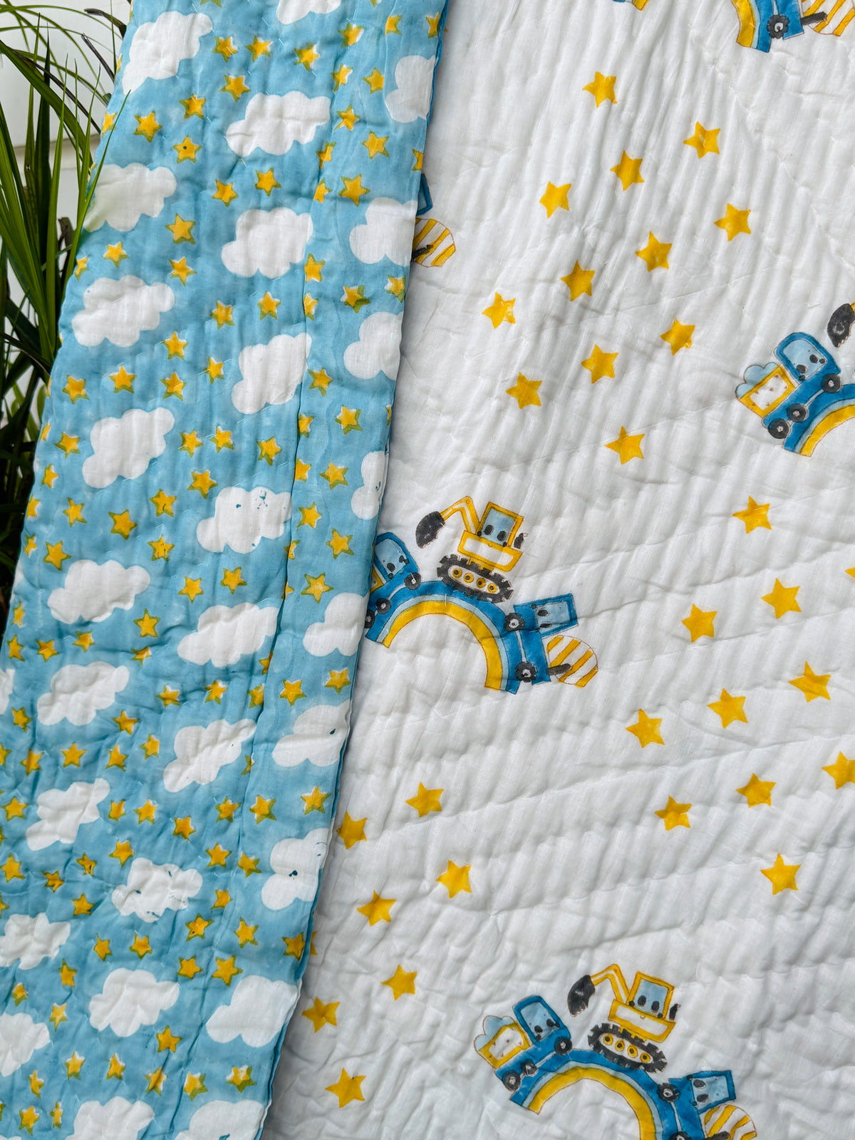 Little Builders Layered Kids Quilt