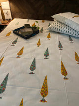 Blockprint Bedsheet & Quilt Set