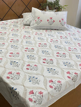Blockprint Cotton Bedsheet