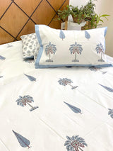 Blockprint Bedsheet & Quilt Set