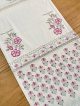 Elegant Blockprint Cotton Table Runner