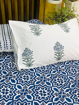 Blockprint Cotton Bedsheet