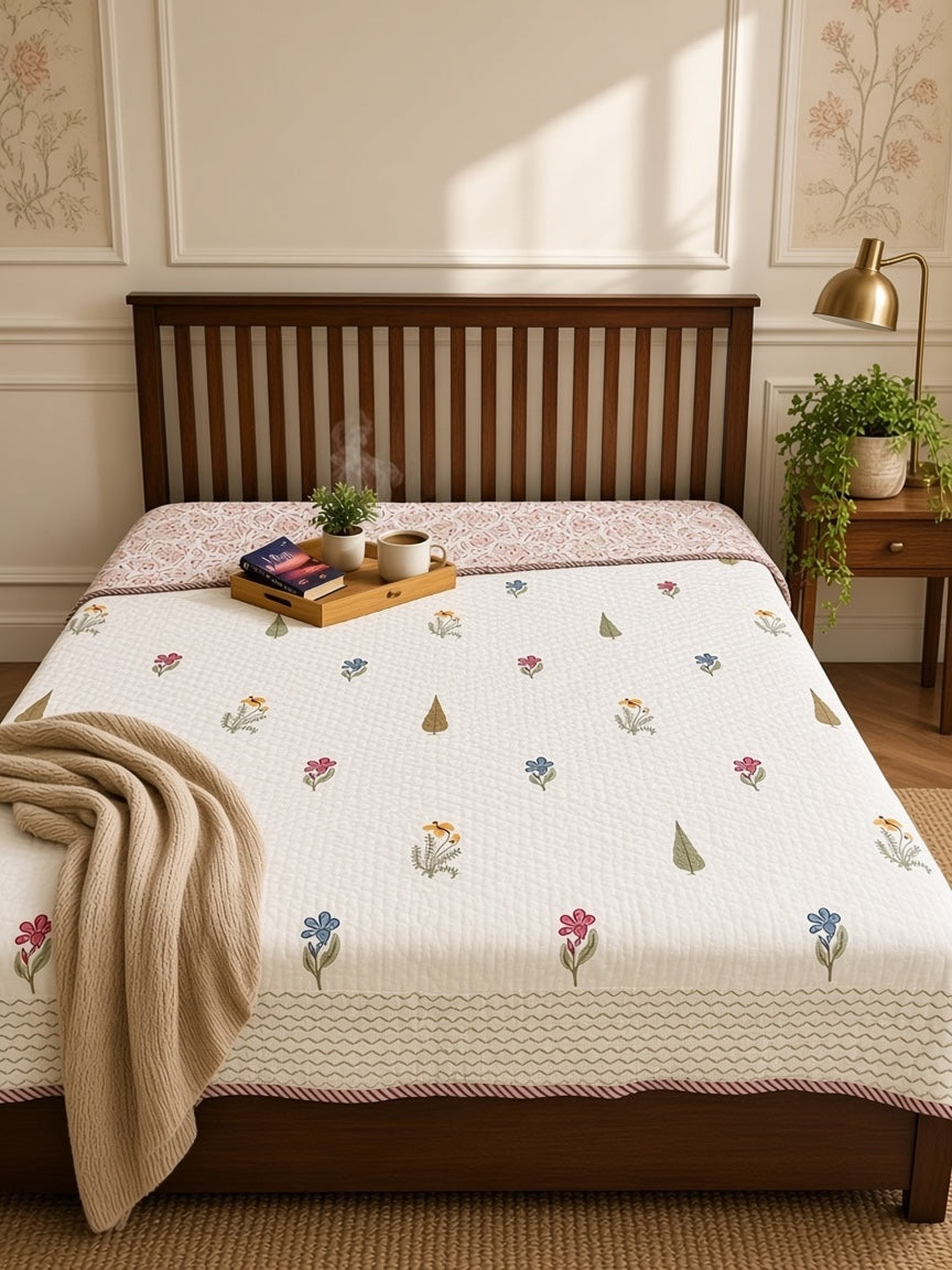 Prestige Tradition Artisan Jaipuri Reversible Quilt