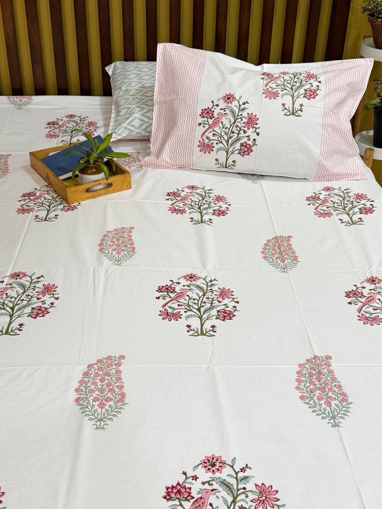 Blockprint Cotton Bedsheet