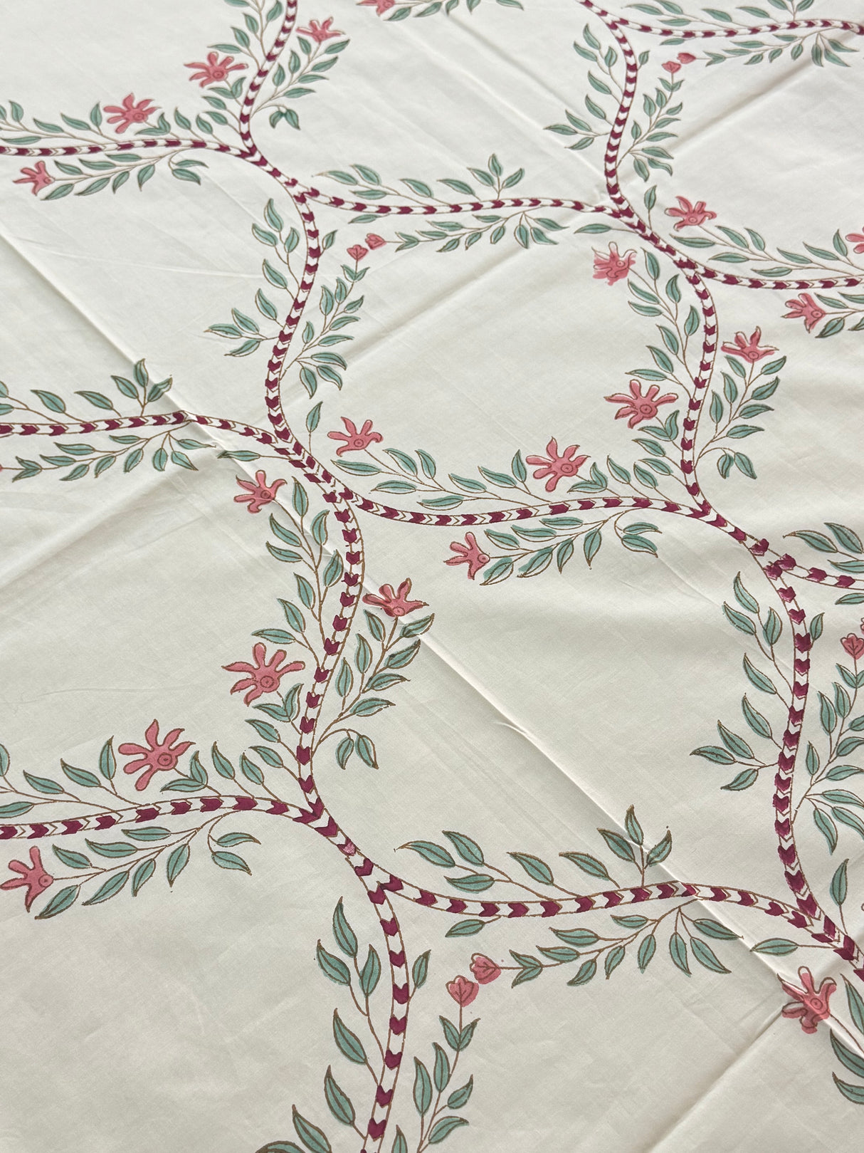 Blockprint Cotton Bedsheet