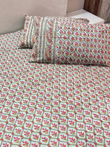 Blockprint Cotton Bedsheet