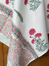 Blockprint Soft Waffle Cotton Towel (60-30 inches)