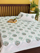 Blockprint Cotton Bedsheet