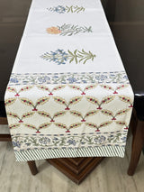 Blockprint Cotton Table Runner