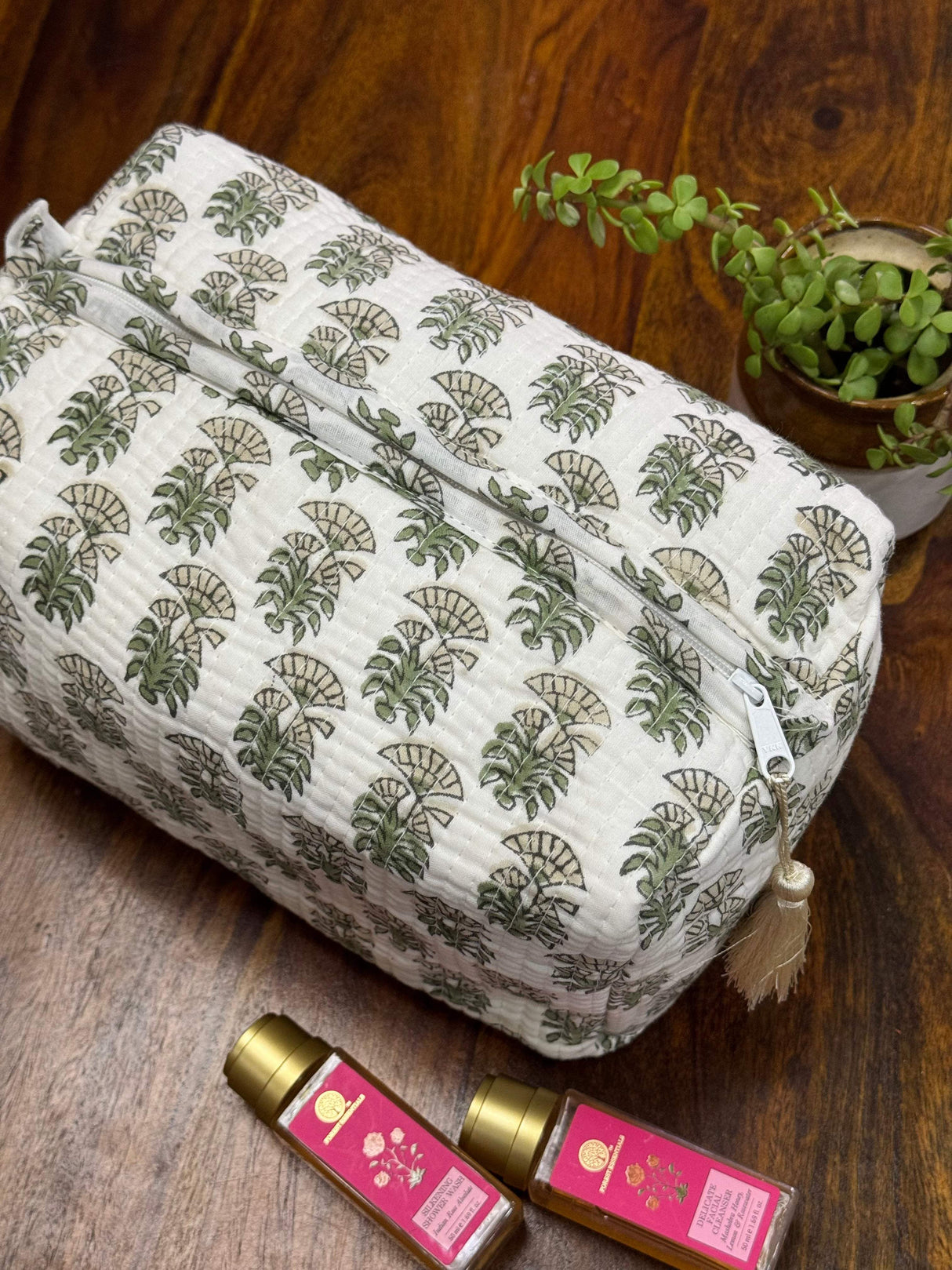 LARGE Multipurpose Quilted Pouch/ Bag