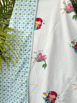 Mermaids Paradise- Layered Kids Blanket