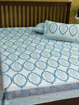 Blockprint Cotton Bedsheet