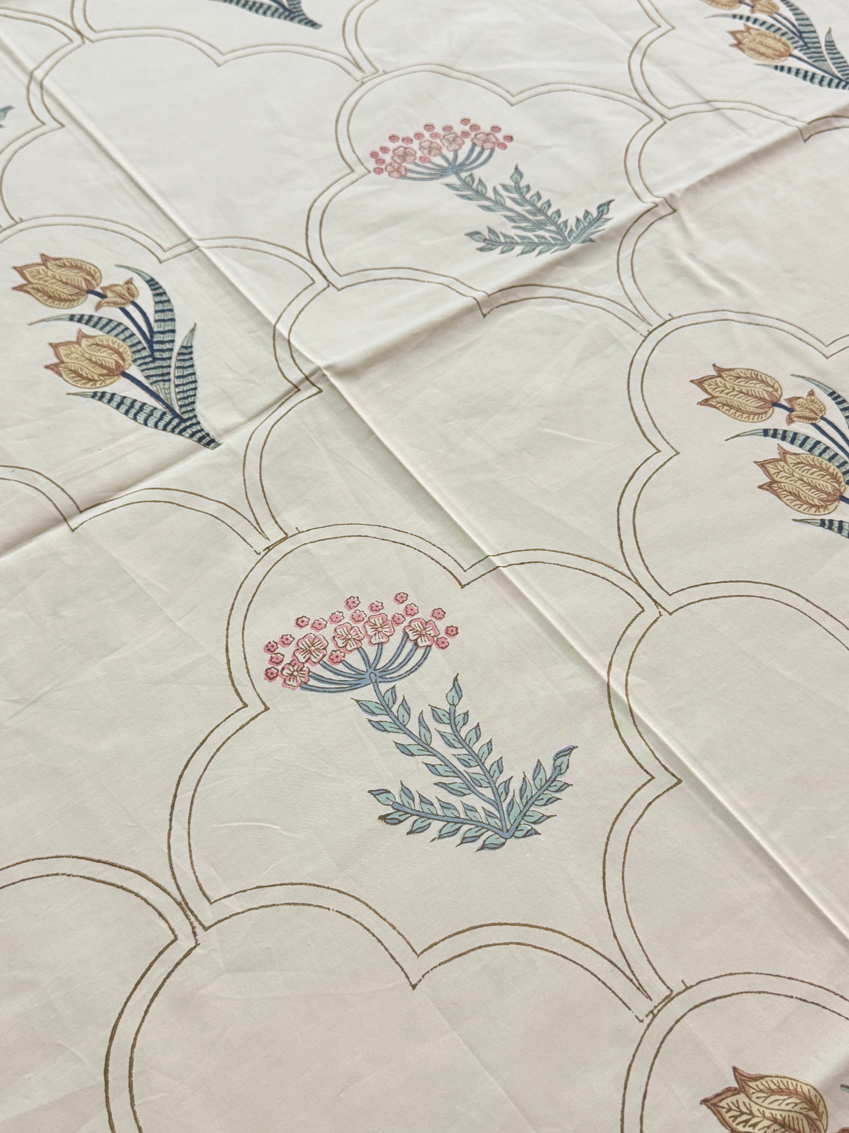 Blockprint Cotton Bedsheet